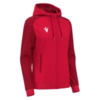Atlas Hooded Jacket Full Zip W RED XS Teknisk full zip hettegenser til dame