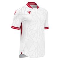 CERBERUS ECO shirt WHT/RED XL Teknisk kamp og treningsdrakt - Unisex