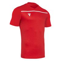 Deneb Shirt Shortsleeve RED/WHT XL Teknisk spillertrøye